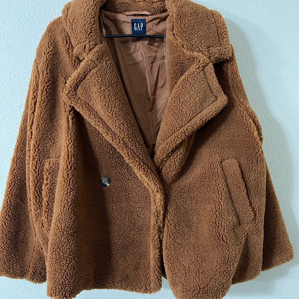 GAP Brown Teddy Jacket